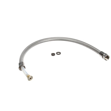 T&S Brass 32 Flexible Stainless St Hose B-0032-H2A